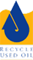 Recycle used oil logo